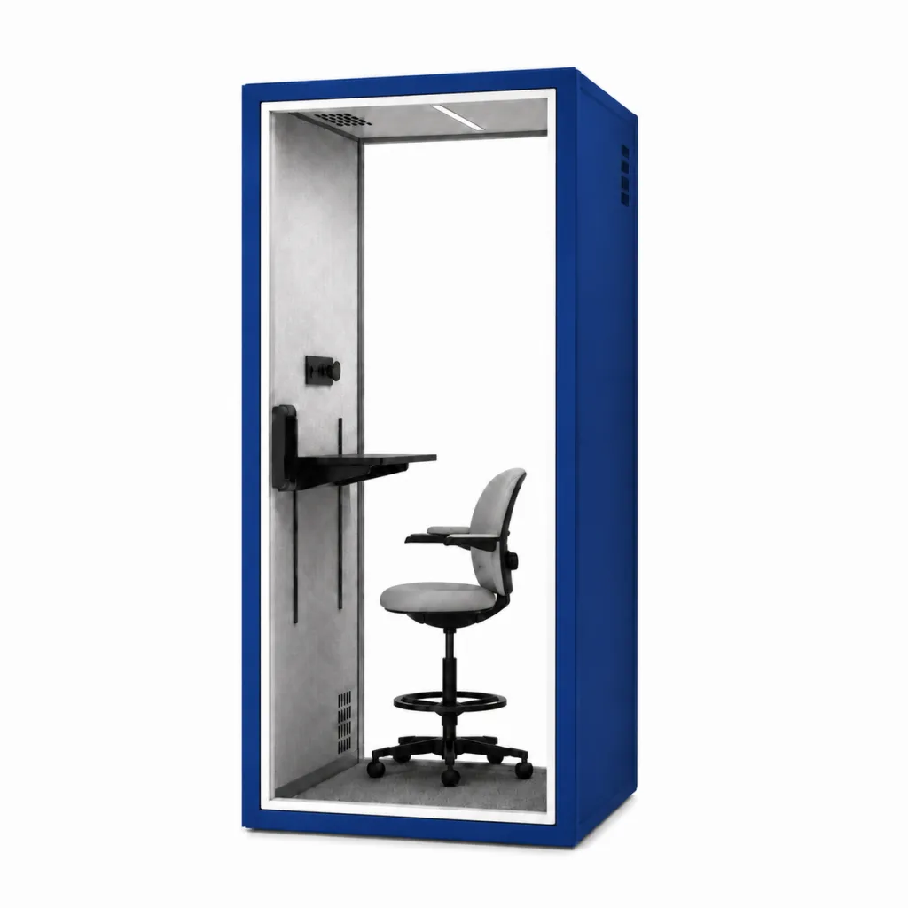 Oasis-S portable office phone booth