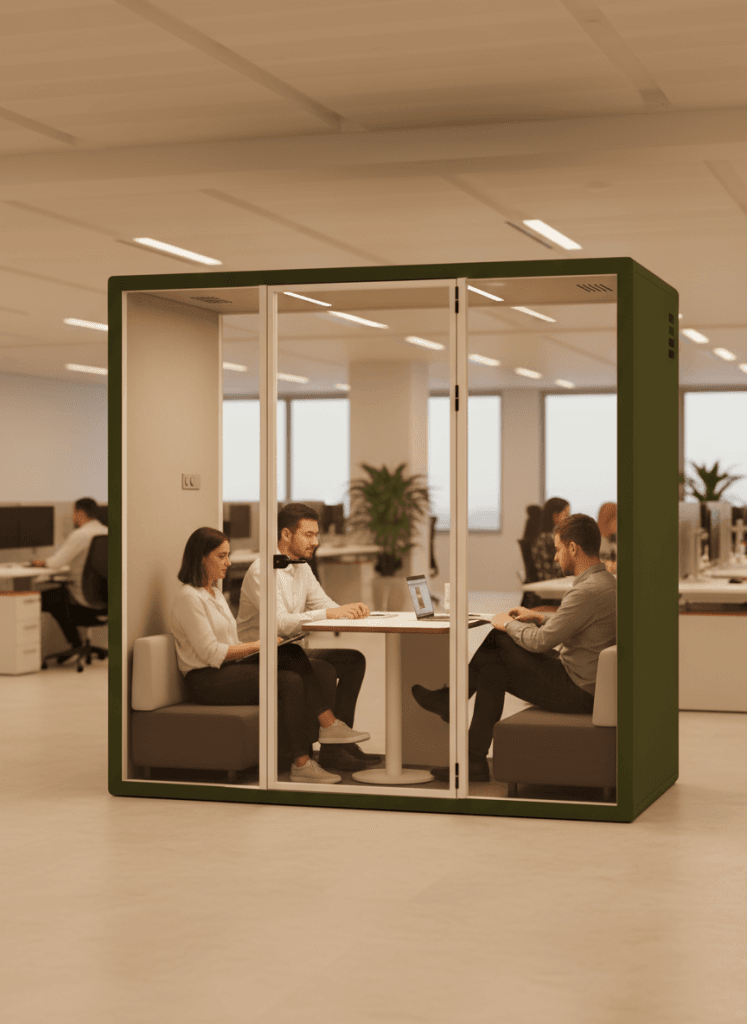 4 person meeting booth oasis l