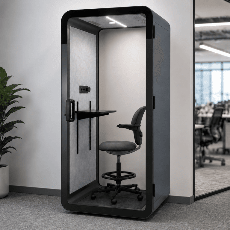 office phone booth installation