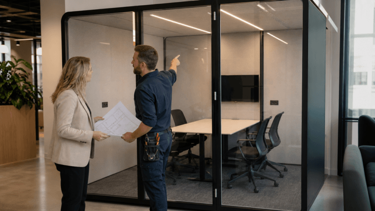 meeting pod installation checklist