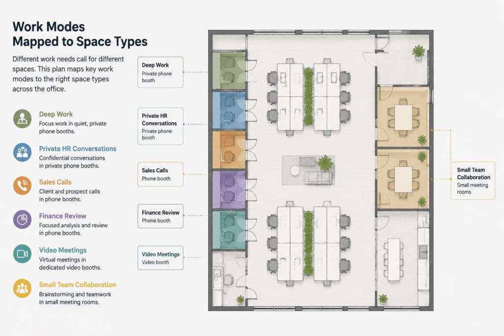 focus spaces