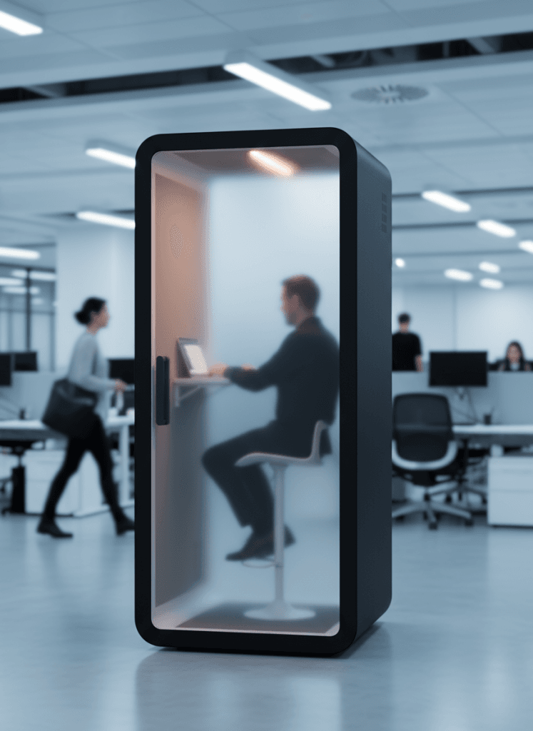 Büro – Vertraulichkeit – Privatsphäre – Kabine