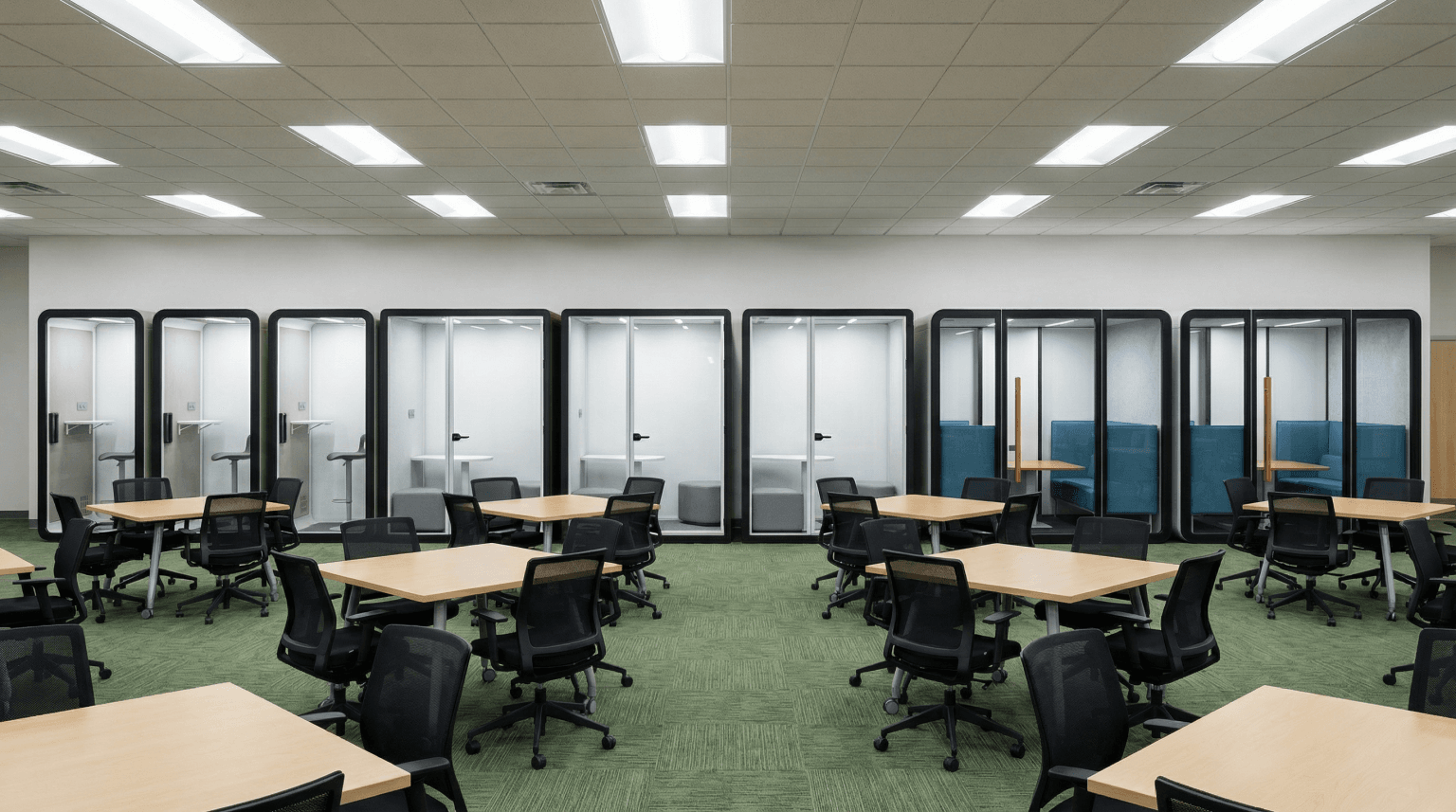 Library Study Pods: The Cognitive Sanctuary