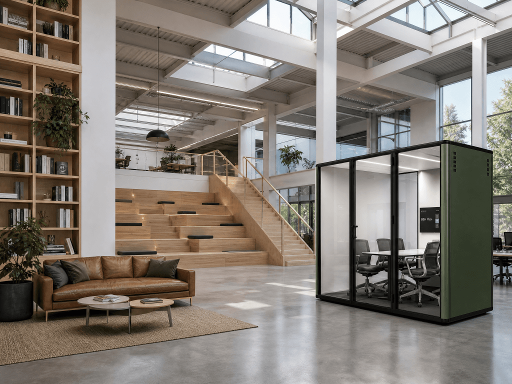Flex XL 6 person meeting pod
