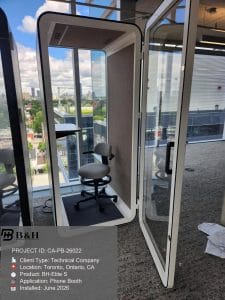 Exposición de cabinas telefónicas