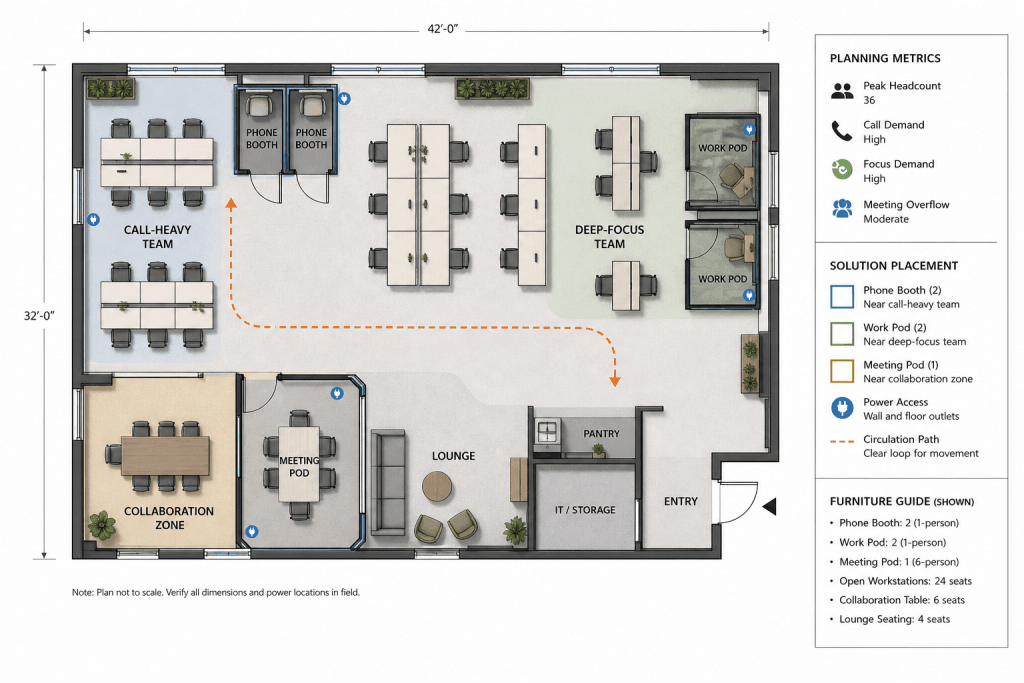 commercial office space planning