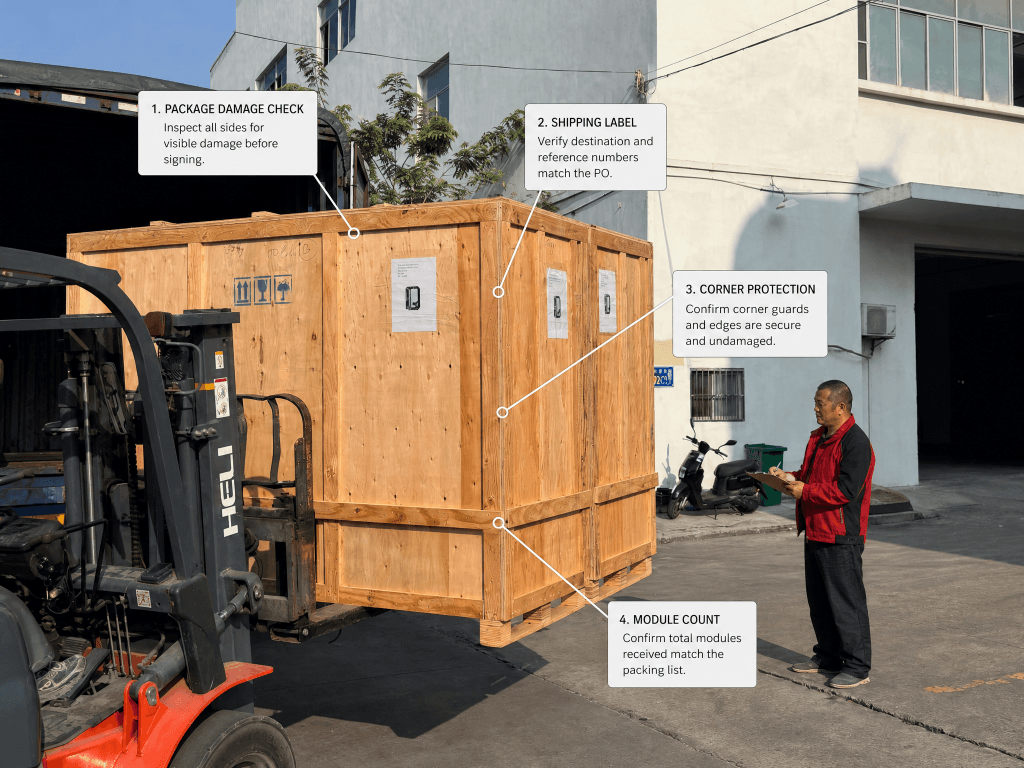 Lista kontrolna dostawy Office Pods
