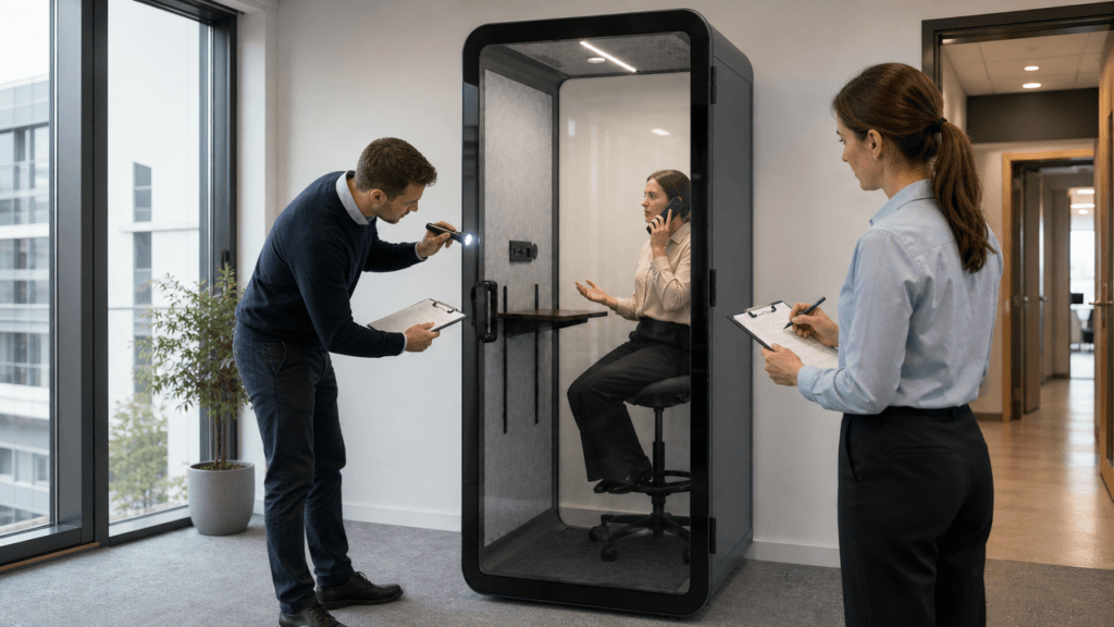 used office phone booth