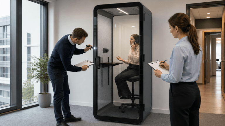 used office phone booth