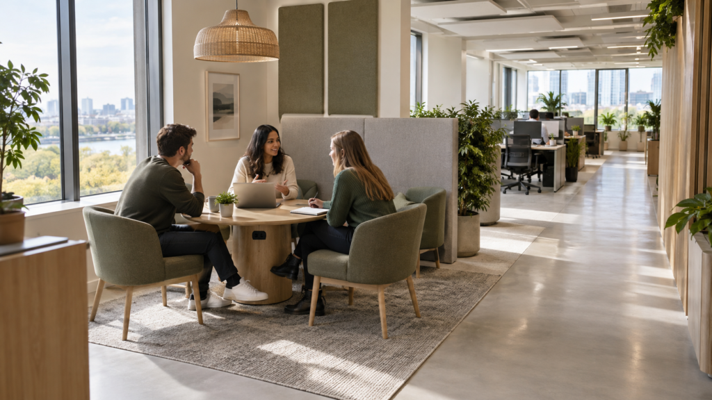 breakout area