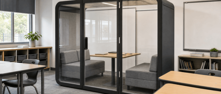 classroom pods for schools