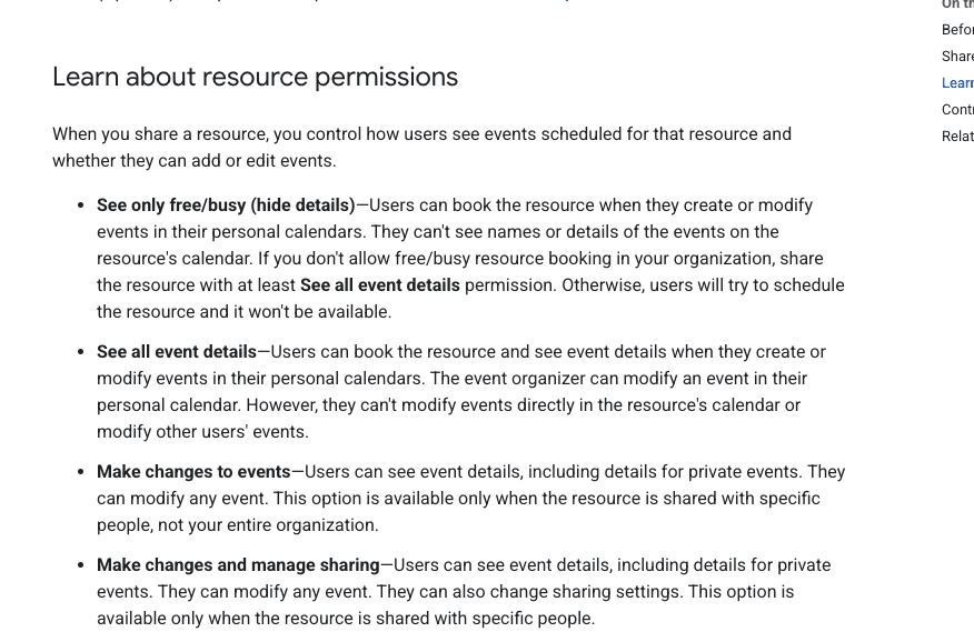 google calendar room booking