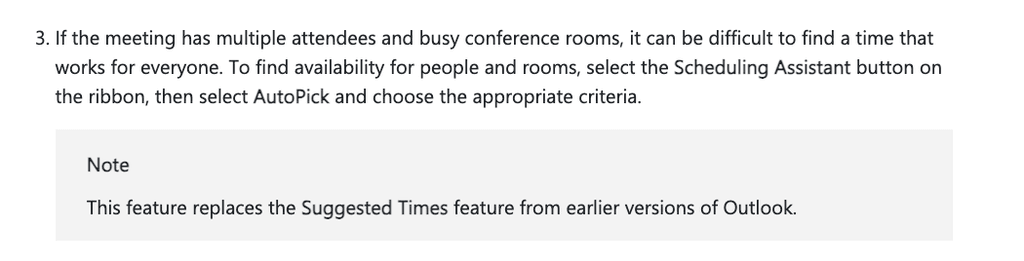 outlook meeting room booking